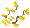 Super Competition Wire Loom Set For 7mm, 8mm & 9mm Wires - image 1