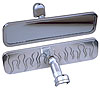 FLAMED ALUMINUM MIRROR - image 1