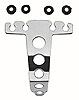 Chrome Plated Steel Wire Looms 4-Hole - image 1