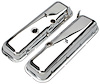 OEM Reproduction Chrome Plated Steel Valve Covers 1965-1972 Big Block Chevy 396-502 V8 - image 1