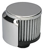 Chrome Valve Cover Filter Breather Push-In - image 1