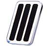 Polished Billet Aluminum Transbrake Pedal for Automatic Transmissions - image 1