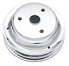 Chrome Crankshaft Pulley Depth: 6.9" - image 1