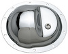 Chrome Differential Cover 1986-90 Dana 35 (10-Bolt) Rear - image 1
