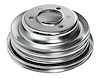 Chrome Crankshaft Pulley Depth: 7.8" - image 1