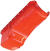 Orange Powdercoated Oil Pan 1965-90 Big Block Chevy 396-454 - image 1