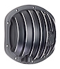 Black Powdercoated Aluminum Differential Cover Kit 1966-03 Dodge w/Dana 25-27-30 (10-Bolt) Front - image 1