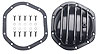 Black Powdercoated Aluminum Differential Cover Kit 1967-77 Chevy/GMC Truck 1/2 & 3/4 Ton 4WD Dana 44 Front - image 2