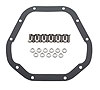 Black Powdercoated Aluminum Differential Cover Kit 1972-03 Dodge Pickup w/Dana 60 Rear - image 2