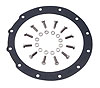Black Powdercoated Aluminum Differential Cover Kit 1976-85 Jeep CJ-5, CJ - image 2