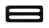 Slide Bar for 3 in. Seat Harness - image 1