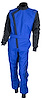 ZK-40 Karting Race Suit X-Large - Blue/Black