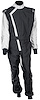ZK-40 Youth Karting Race Suit Medium - Black/Silver - image 1