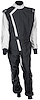 ZK-40 Youth Karting Race Suit X-Large - Black/Silver - image 1