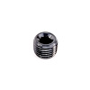 00-01003 1/4 in. NPT Hex Plug, Black - image 1