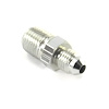 00-01155-F 1/4 in. NPT x 4AN Straight Filter Fitting, Male/Male - image 1