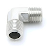 00-01301-B 1/4 in. NPT x 1/4 in. NPT 90-Degree Fitting, Male/Male - image 1