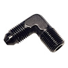 00-01350-A 1/8 in. NPT x 3AN 90-Degree Fitting, Male/Male, Black - image 1
