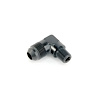 00-01356 1/4 in. NPT x 8AN 90-Degree Fitting, Male/Male, Black - image 1