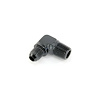 00-01358 3/8 in. NPT x 6AN 90-Degree Fitting, Male/Male, Black - image 1