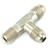 00-01437-B 1/8 in. NPT x 4AN x 4AN Run Tee Fitting, Male/Male/Male - image 1