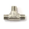 00-01438-B 1/8 in. NPT x 1/8 in. NPT x 1/8 in. NPT Tee Fitting, Male/Male/Male - image 3