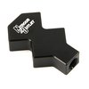 00-01711 4-Way 1/4 in. NPT High Flow Stacked Y Distribution Block, 1 Female in/4 Female out - image 2