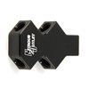 00-01711 4-Way 1/4 in. NPT High Flow Stacked Y Distribution Block, 1 Female in/4 Female out - image 3