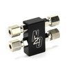 00-01759 Compact 1 In 4 Out Distribution Block w/Compression Fittings, 1/8 in. NPT Inlet, 5/16-24 in. Outlets - image 2