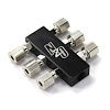 00-01762 Compact 1 In 6 Out Distribution Block w/Compression Fittings, 1/8 in. NPT Inlet, 5/16-24 in. Outlets - image 1