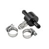 00-01802 Import Fuel Adapter Fitting Kit w/Clamps, 4AN x 5/16 in. Barb x 5/16 in. Barb - image 2
