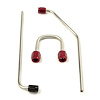 00-10143-HL Ford 2005-2010 4.6L 3V Mustang Hard-Line Kit, Solenoids To Plate, Fuel Adapter To Solenoid - image 1