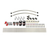 00-10422-H-SBT 8-Cyl Solenoids Forward Direct Port Conversion Kit, Two .122 Nitrous Solenoids/Two .177 Fuel Solenoids - image 1