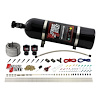 00-10432-T-15 Dry 8-Cyl Direct Port System, Two .178 Trashcan Nitrous Solenoids/Compact Distribution Blocks/Compression Fittings - image 1