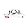 00-10480-H-Dry Dry 8-Cyl Solenoids Forward Direct Port Conversion Kit, .122 Nitrous Solenoid - image 1