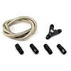 00-12999-B Dedicated Fuel System, Dual Fuel Supply Plumbing Kit, Black Fittings - image 1