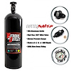 00-30170-4 15lb Bottle Bundle, .508 ID Billet Valve/4AN Nipple/NHRA Blow Off/Pressure Gauge - image 1