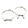 00-32000 Stainless Steel Nitrous Bottle Brackets, 10lb/15lb - image 1