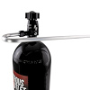 00-35020 180-Degree Aluminum Pressure Relief Tube, Black 8AN B-Nut - image 1