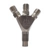 00-40018 Trident Ti 1/8 in. NPT Three Stage Dry Nitrous Nozzle, Straight Discharge/Titanium - image 3
