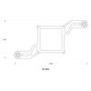 00-54602 4500 Flange Offset 2 Solenoid Bracket, Front/Rear Offset Solenoid Locations - image 3