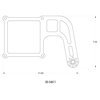 00-54611 4500 Flange Boomerang 1 Solenoid Bracket - image 2