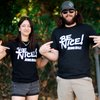 00-90009-M Be Nice T-Shirt, Medium/Black/Glow-N-Dark - image 2