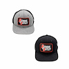 00-91024-BL Mesh Snapback Patch Cap, Black - image 1