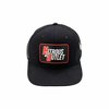00-91024-BL Mesh Snapback Patch Cap, Black - image 2