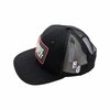 00-91024-BL Mesh Snapback Patch Cap, Black - image 3