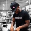00-91030 Flex Fit Mesh Snap Back Hat- Black/Neon Pink - image 2