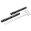 00-01765-D-Corvette Dual Passage Dual Injection Rail Kit w/Fittings, 1997-UP Corvette, 1/8 in. NPT Inlets, 5/16-24 in. Outlets - image 1