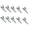 00-40011-Dry-10 Vortex Ti 1/16 in. NPT Dry Dual-Stage Nozzle, 10 Pack/Straight Annular Discharge/Titanium - image 1