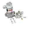 50-12003 Holley Black Electric Fuel Pump w/Chrome Carbureted Fuel Pressure Regulator - image 1